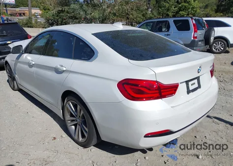 2018 BMW 430I Gran Coupe z USA, uszkodzony, nr VIN WBA4J1C56JBM11594